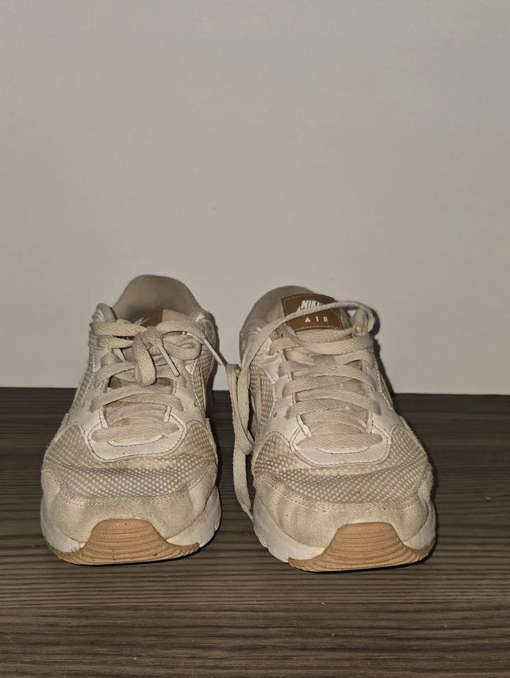 Nike Beige and Tan Casual Trainers #129